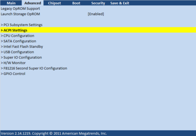 400px csi cs15p bios advanced select acpi settings