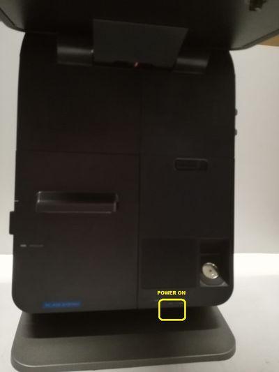 400px csi cs15p power on button