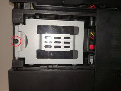 400px csi cs15p ssd frame remove screw